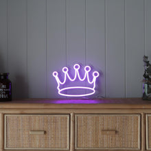 Load image into Gallery viewer, Crown Neon Sign
