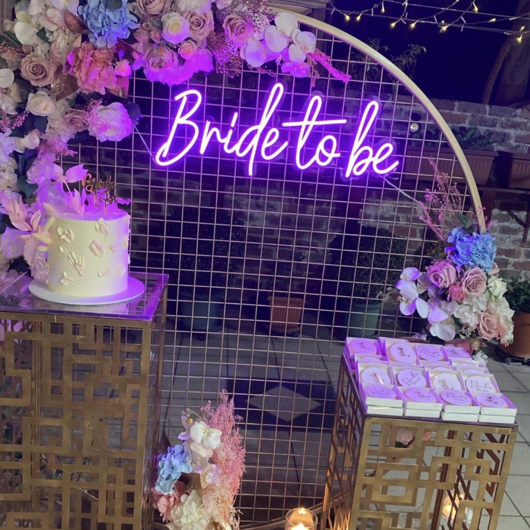 Bride To Be Neon Sign