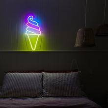 Load image into Gallery viewer, Ice Cream Neon Light
