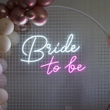 Load image into Gallery viewer, Bride To Be Neon Sign
