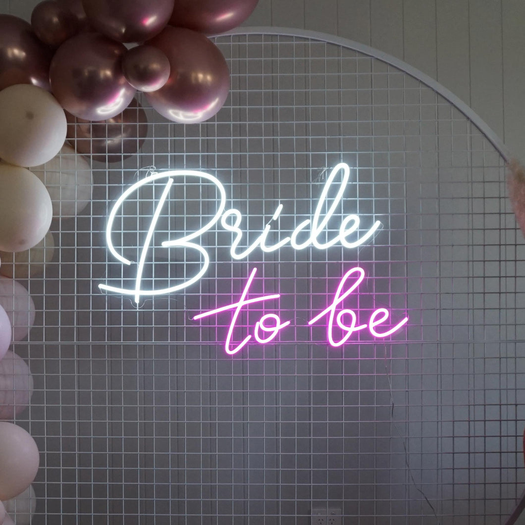 Bride To Be Neon Sign