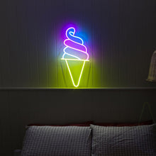 Load image into Gallery viewer, Ice Cream Neon Light
