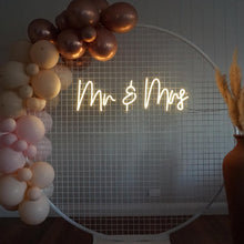 Load image into Gallery viewer, Mr &amp; Mrs Neon Sign
