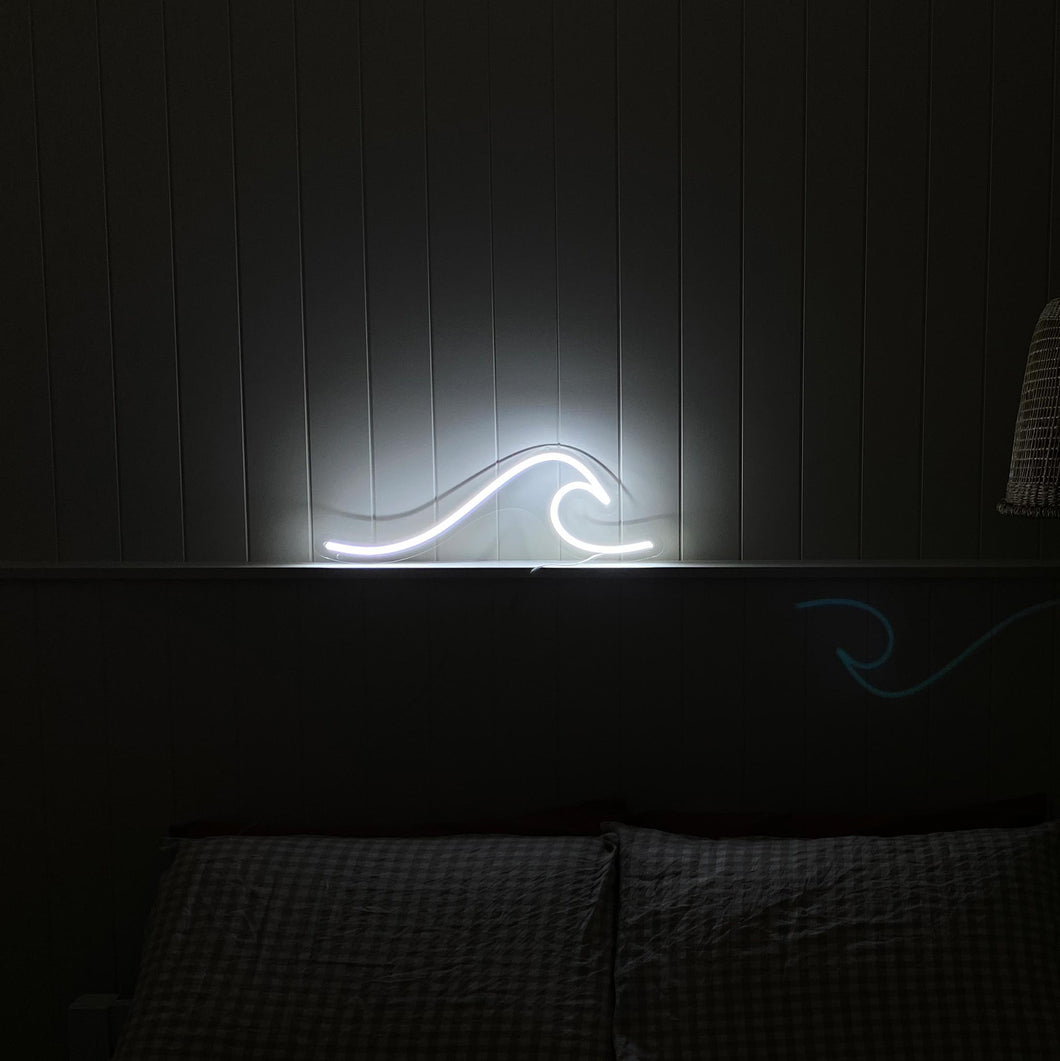 Small Wave Neon Sign